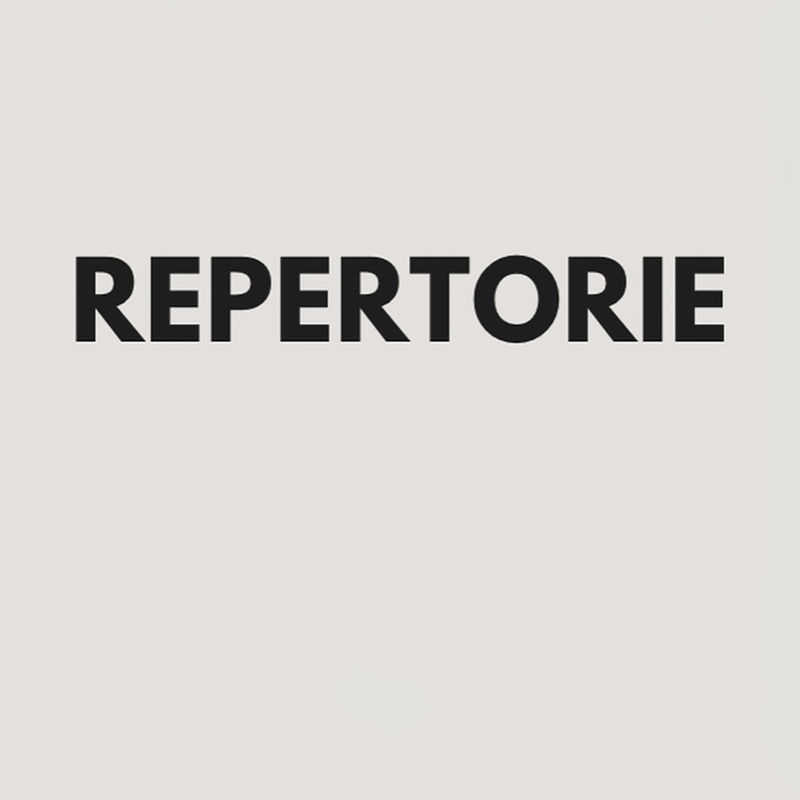 2026 Repertorie 曲目单