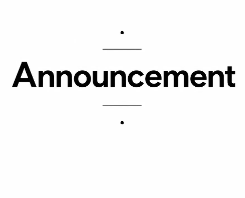 Announcement Regarding with Evaluation